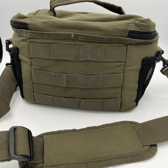 High Speed Daddy Lunch Box Bag Insulated Durable Cooler Fishing Bait Bag Green - Picture 4 of 9